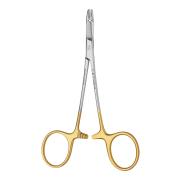 Olsen-Hegar needle holders with suture cutter - Tungsten Carbide, straight, serrated