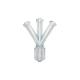4-Port Infusion Y Swivel Thread