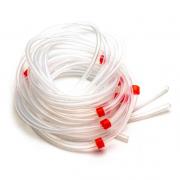 Silicone tubing with stops