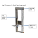 Cage lifting system in Ninolaf cage changing unit