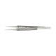 14079, Round, Hollow Handled Forceps, Straight, 14cm, 0.15 mm, Smooth