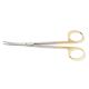 19622TC, Metzenbaum Scissors, 14.6cm, German made, Curved, Tungsten Carbide, Blades