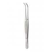 Semken forceps - serrated, curved