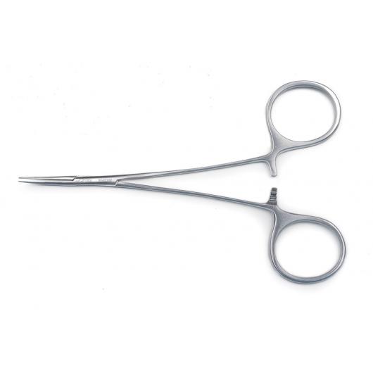 500452, Micro Mosquito Forceps, 12.5cm, Curved