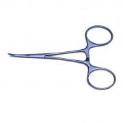 Hartman Mosquito forceps, Titanium, 9,5 cm, curved