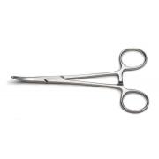 Kelly-Rankin hemostatic forceps, 15,5  cm, curved
