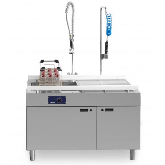 MITO FBS emptying station with ultrasonic bath