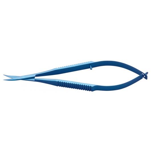 WP3100L, Westcott Curved Scissors, 11.5cm, Curved, Blunt, 21mm Tips, Titanium