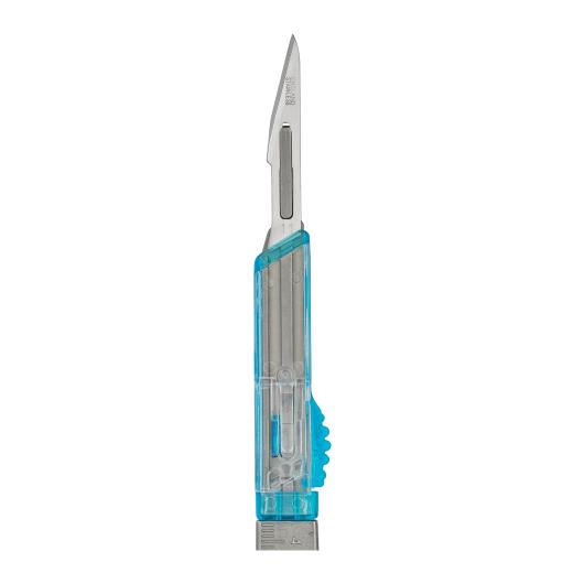 10015-10, Safety Scalpel Blade Cartridges, Curved, Cutting Edge 15 mm, 10 blades/unit