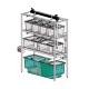 XS250-421-250 Stand Alone Tabletop Rack (2-Shelf)