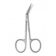 Fine scissors - angled to side, sharp-sharp
