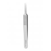 Fine forceps -mirror finish, standard tips, straight, 0.05 x 0.02 mm, stainless steel, 11 cm