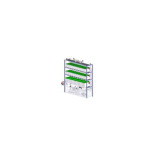 ZTT350 Stand Alone Tabletop Rack (3-Shelf)