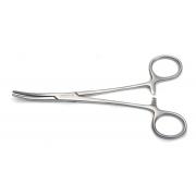 Crile-Rankin hemostatic forceps, 15,9 cm, curved, German